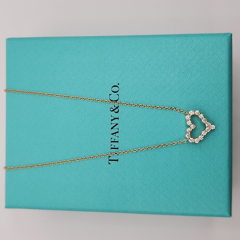 Tiffany & Co. Diamond Heart Necklace